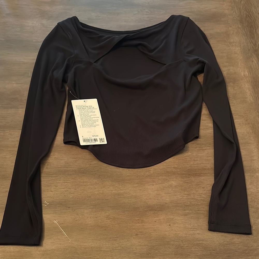 Black Long Sleeve Women's Top